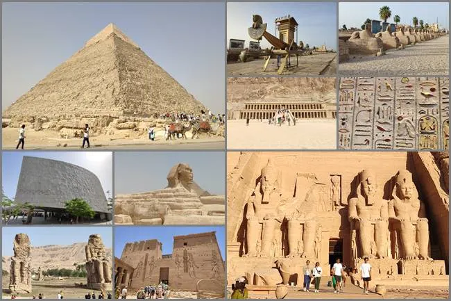Egipto collage